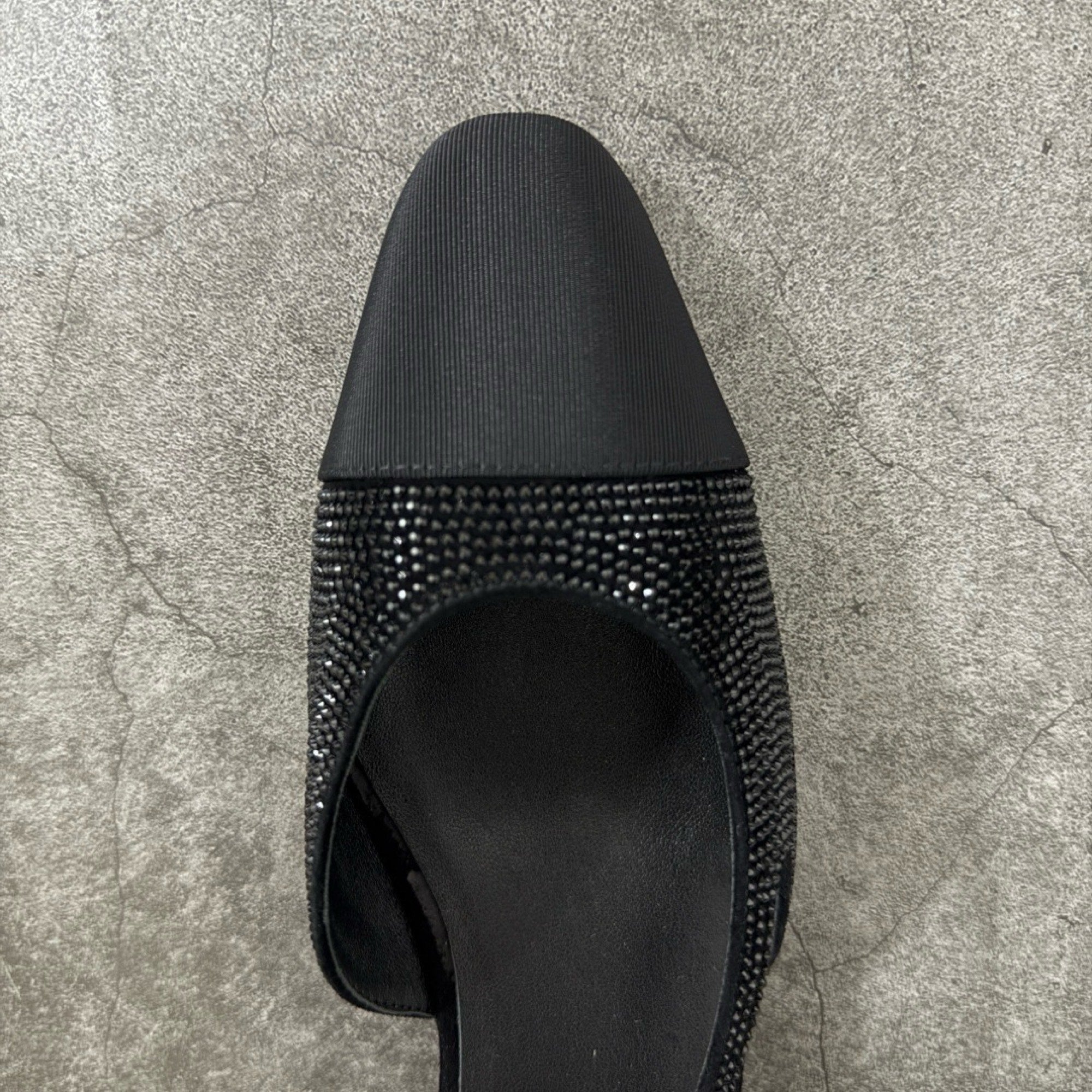 Chanel Slingbacks Flat in Strass