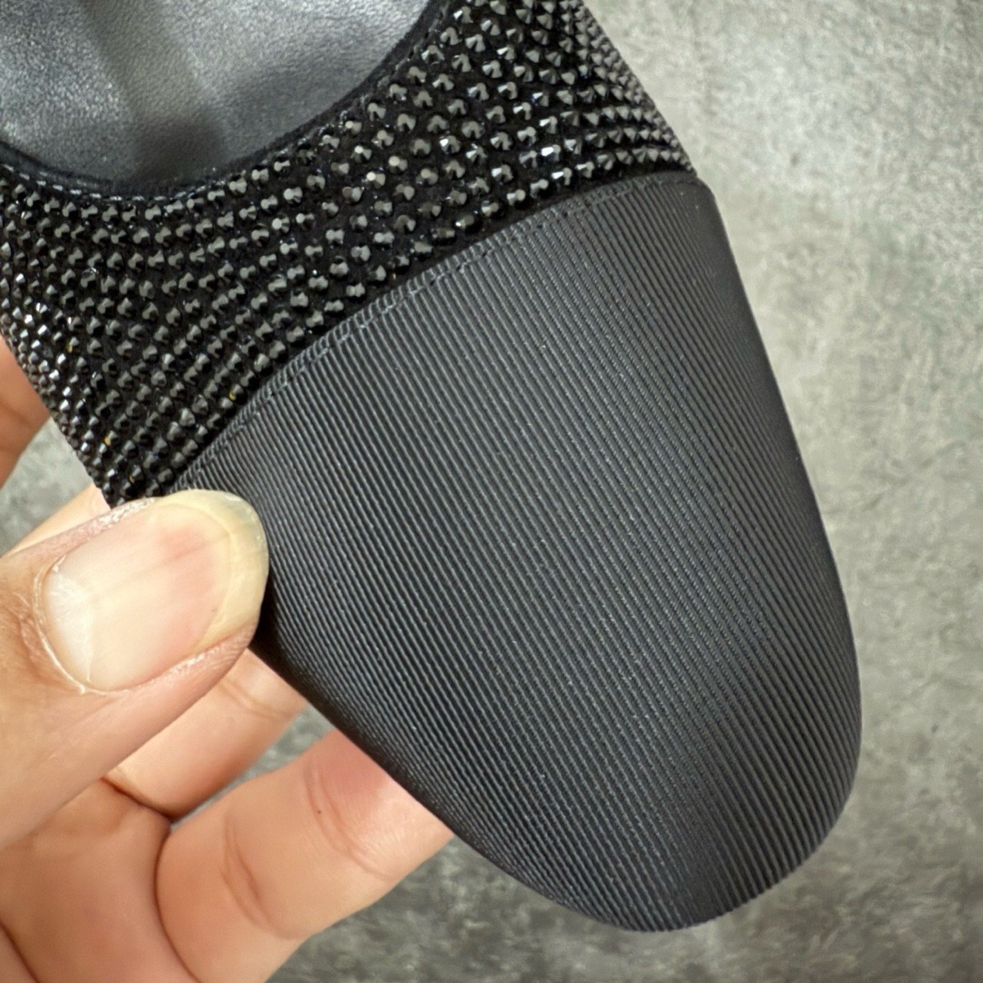 Chanel Slingbacks Flat in Strass