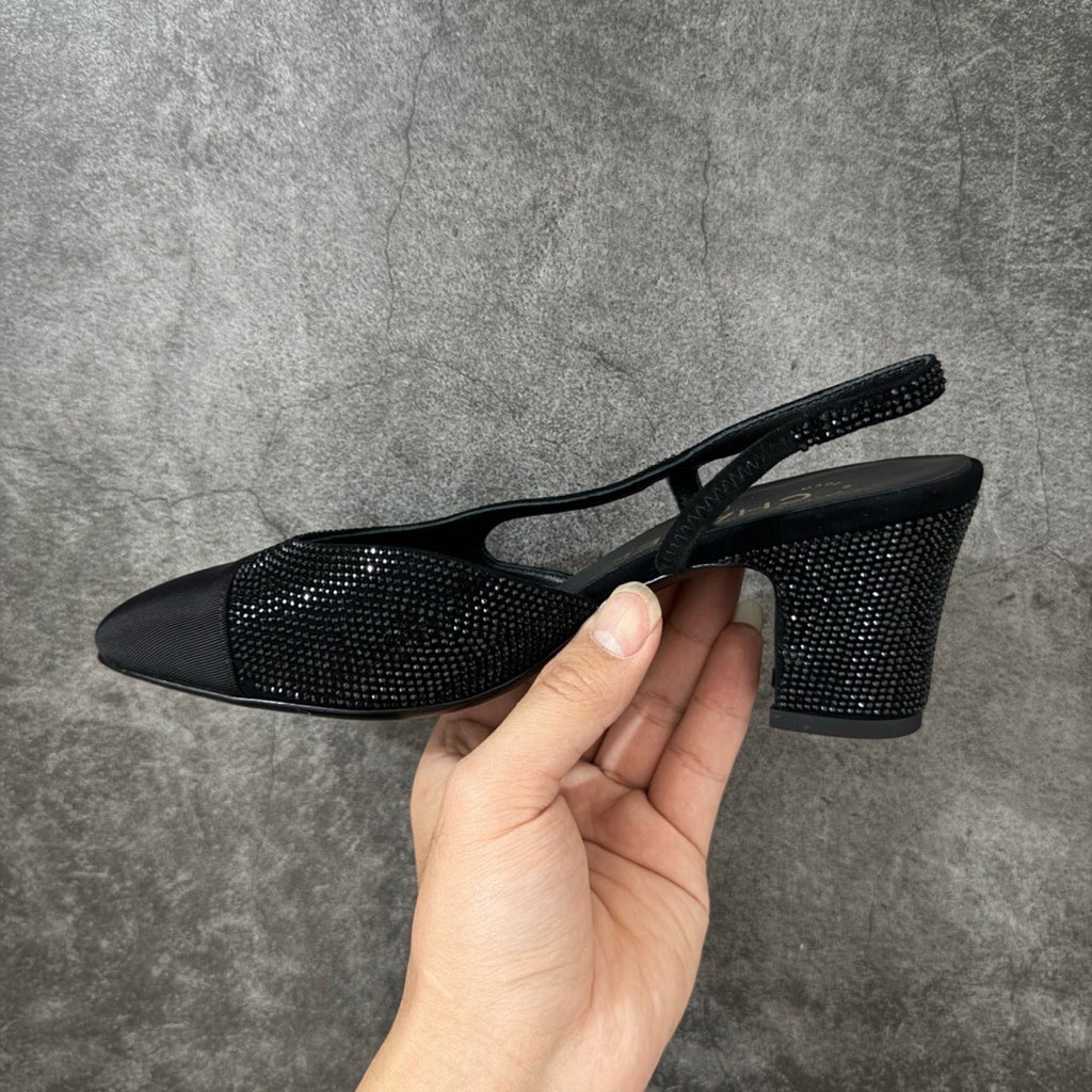 Chanel Slingbacks in Strass