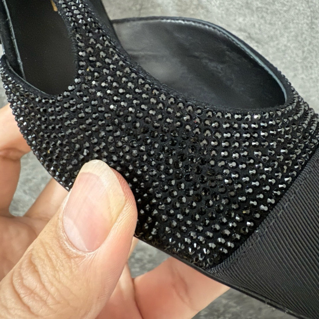 Chanel Slingbacks in Strass