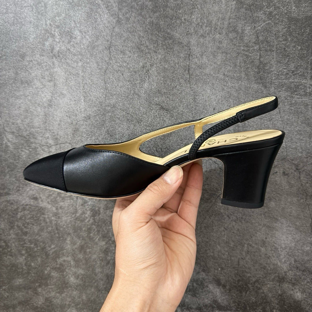 Chanel Slingbacks in Goatskin