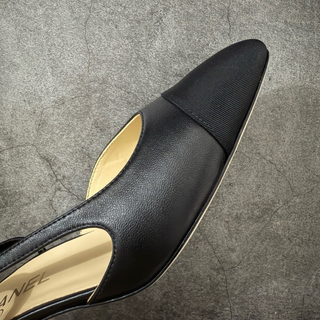 Chanel Slingbacks in Goatskin