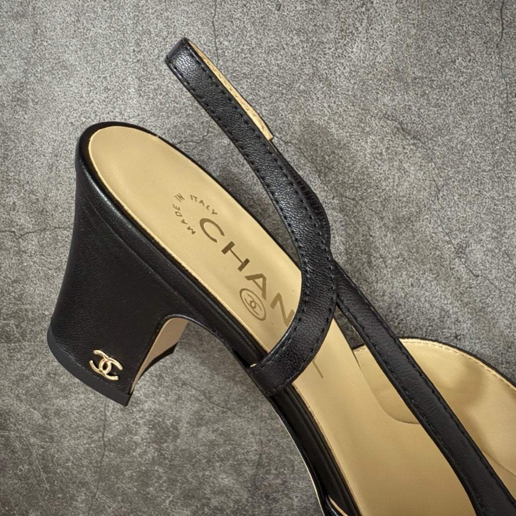Chanel Slingbacks in Goatskin
