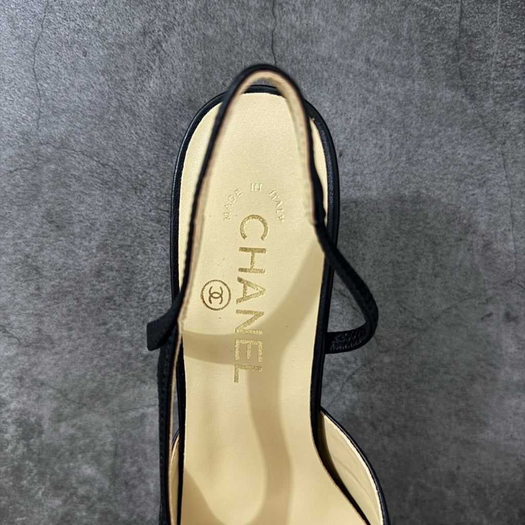 Chanel Slingbacks in Goatskin