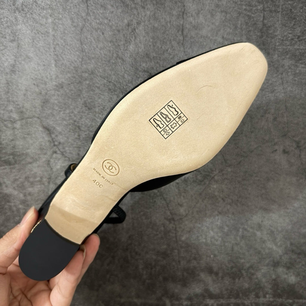 Chanel Slingbacks in Goatskin