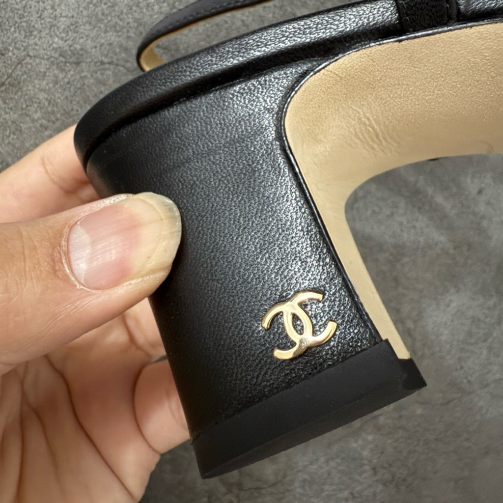 Chanel Slingbacks in Goatskin