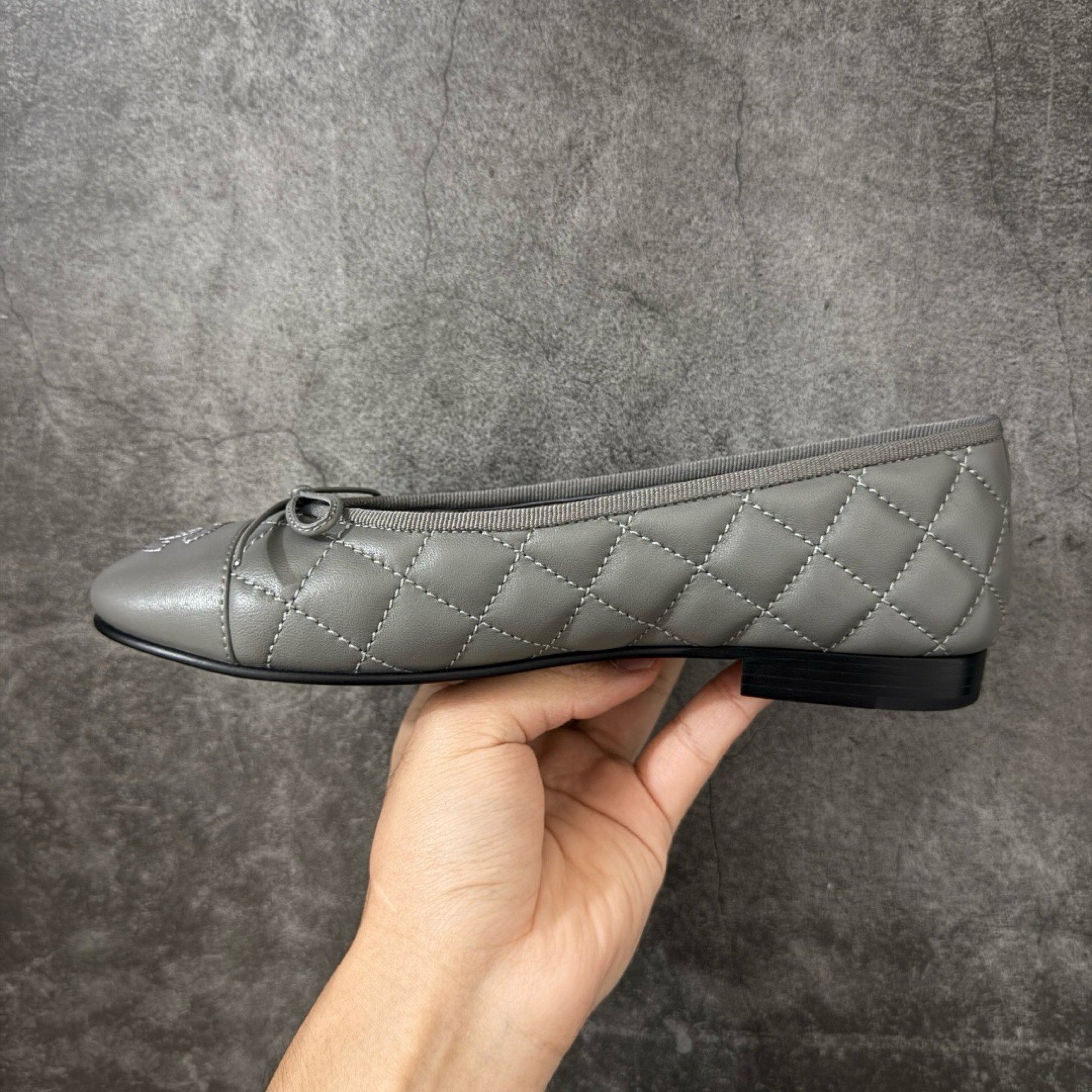 Chanel Classic Ballet Flats In Quilted Leather