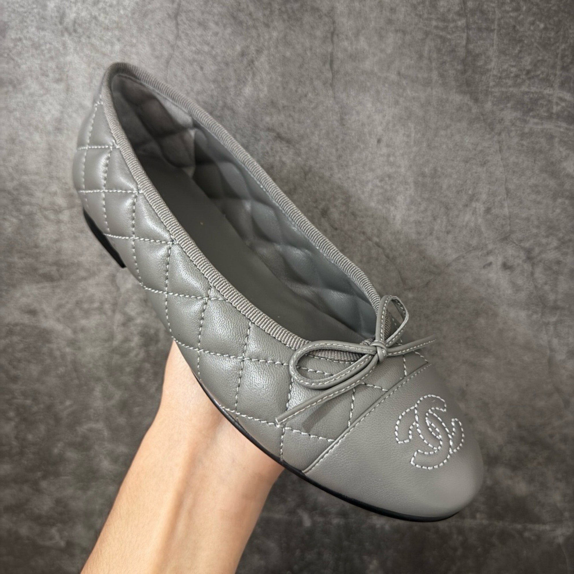 Chanel Classic Ballet Flats In Quilted Leather