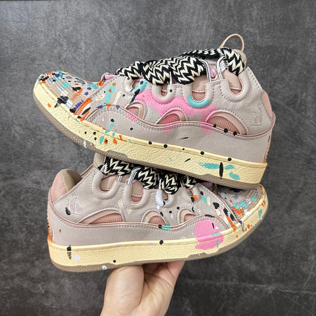 Lanvin x Gallery Dept Leather Curb Sneaker