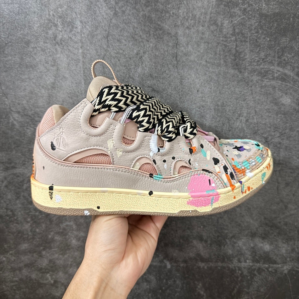 Lanvin x Gallery Dept Leather Curb Sneaker