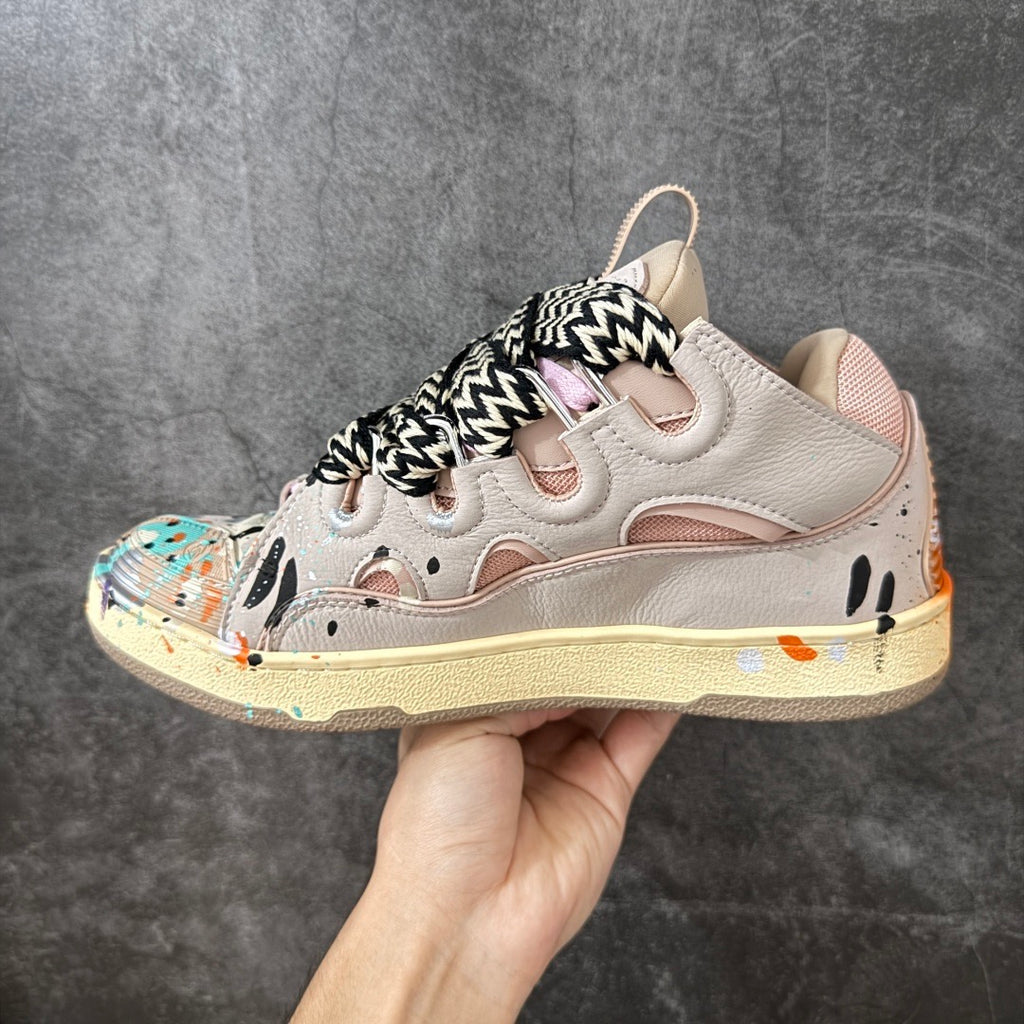 Lanvin x Gallery Dept Leather Curb Sneaker