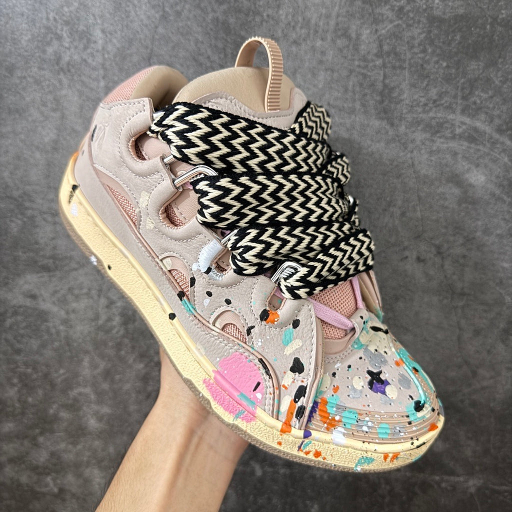 Lanvin x Gallery Dept Leather Curb Sneaker