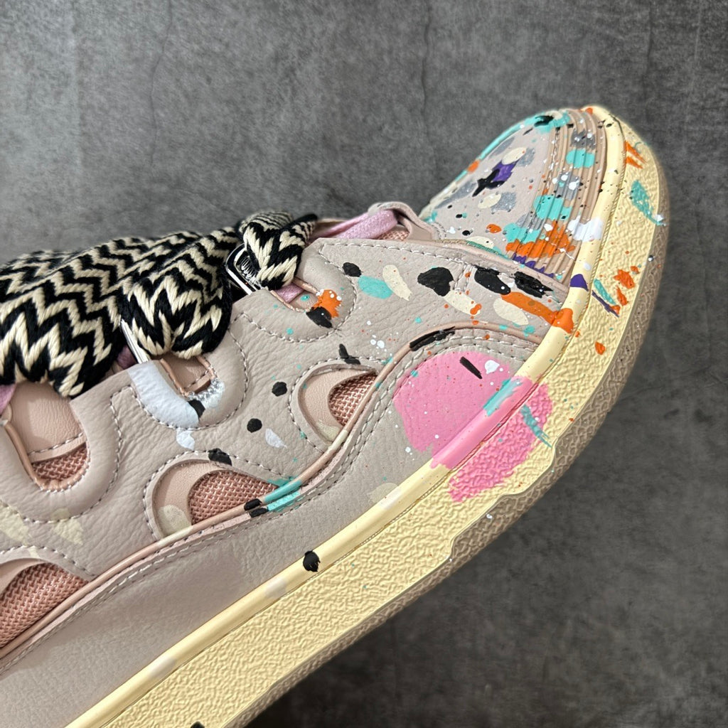 Lanvin x Gallery Dept Leather Curb Sneaker