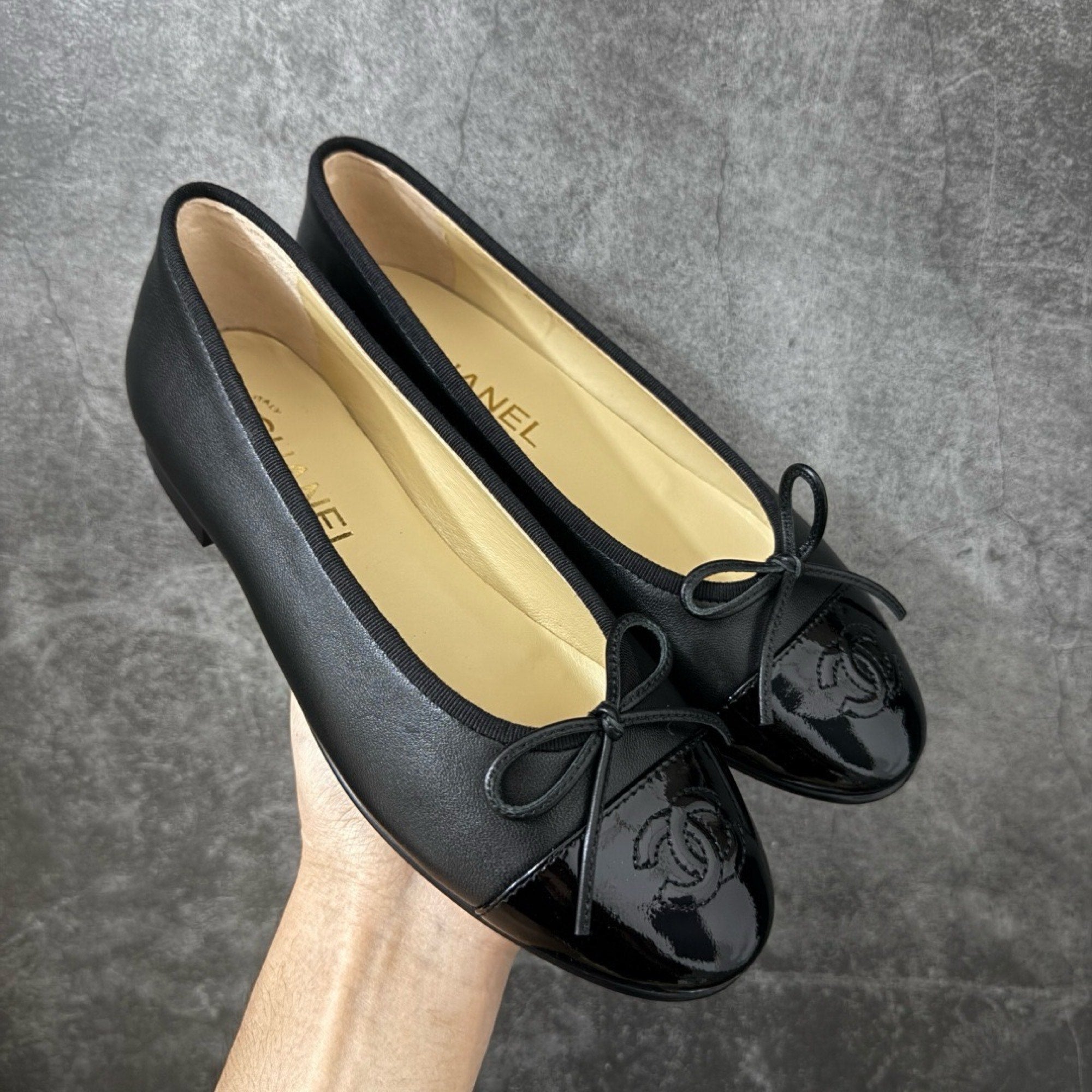 Chanel Classic Ballet Flats In Leather