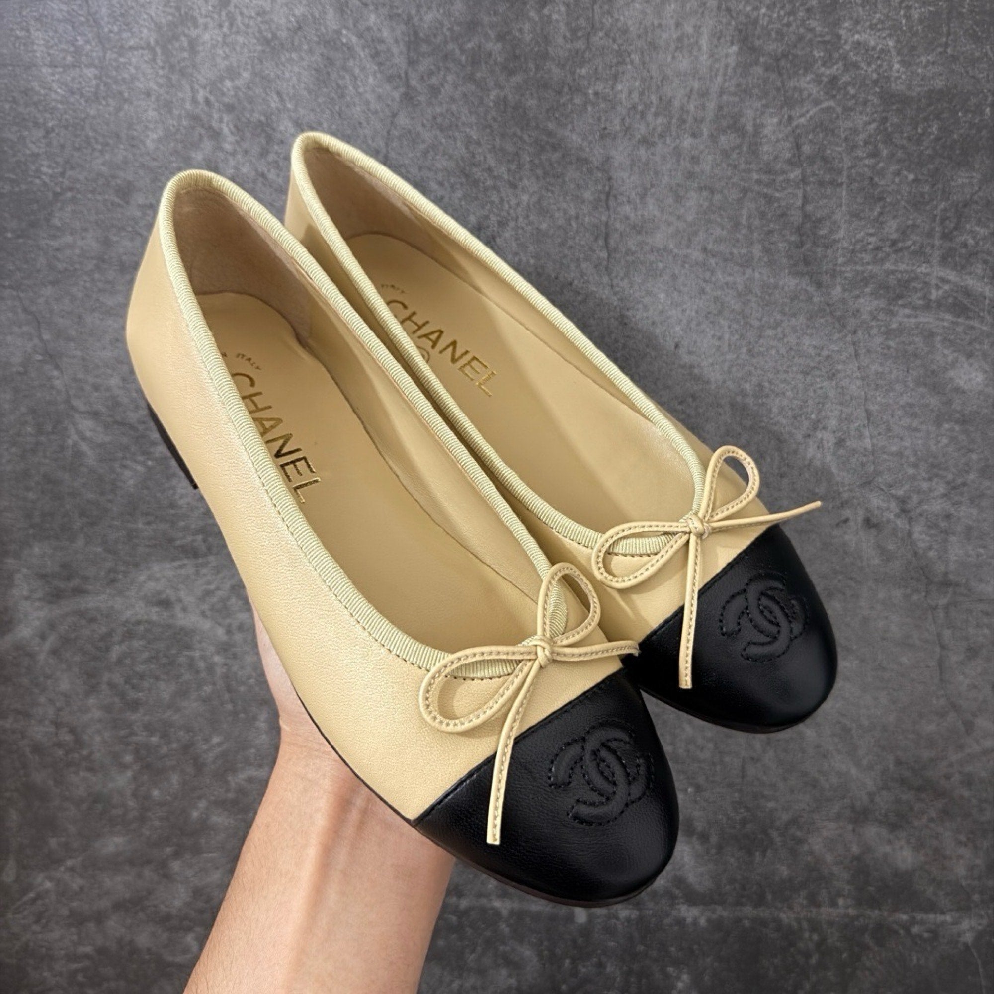 Chanel Classic Ballet Flats In Leather