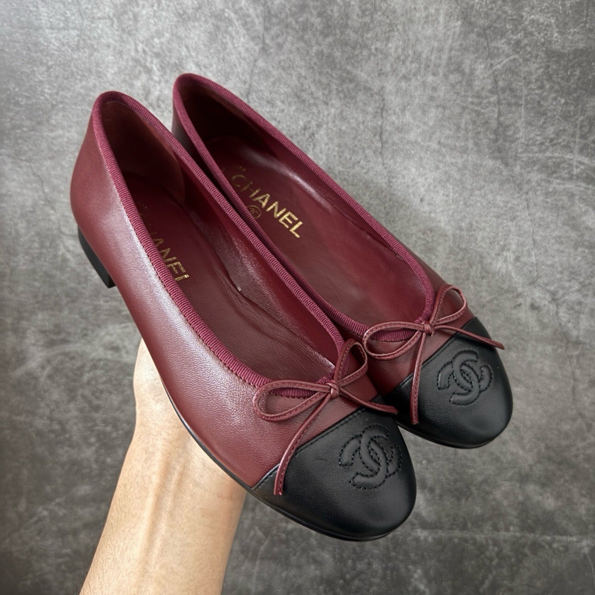 Chanel Classic Ballet Flats In Leather