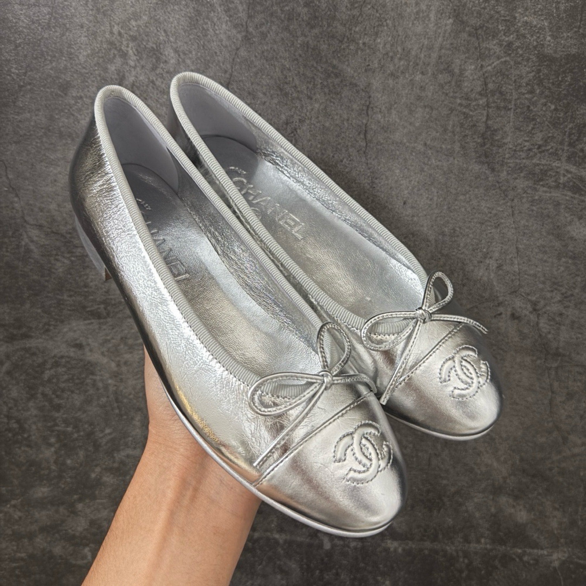 Chanel Classic Ballet Flats In Leather