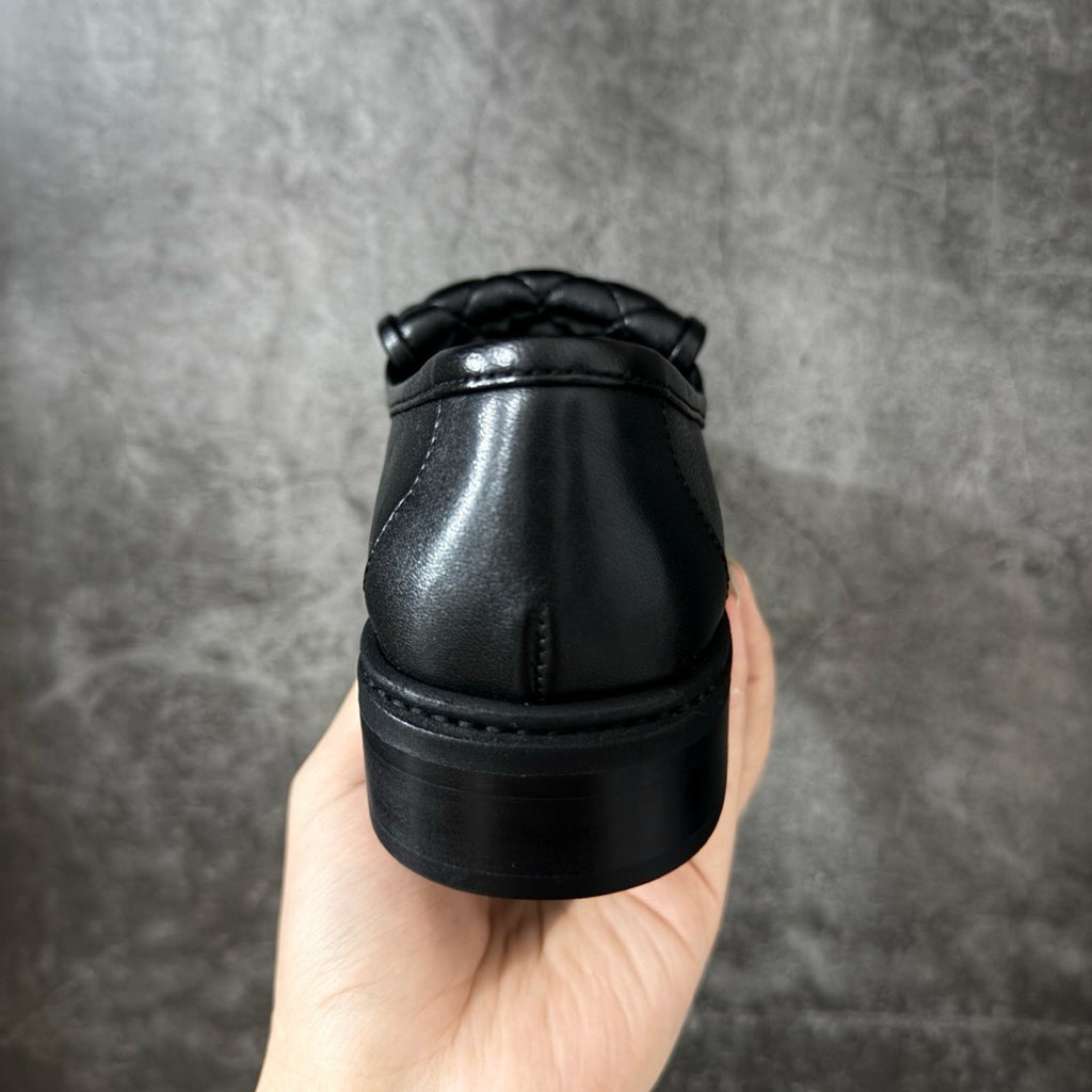 Chanel CC Logo Loafer In Leather