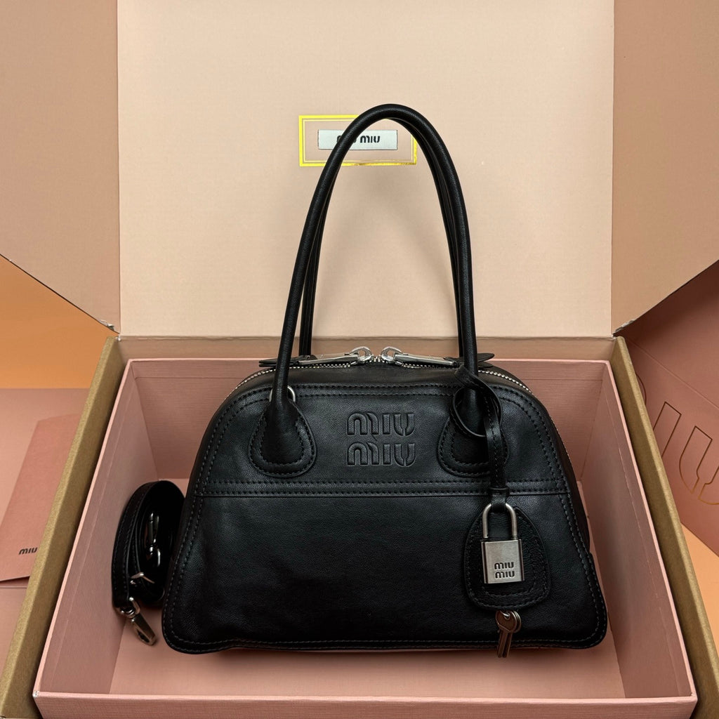 Miu Miu Small Vivant Nappa Leather Bag