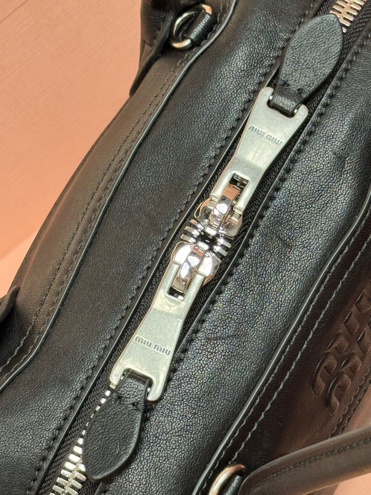 Miu Miu Small Vivant Nappa Leather Bag