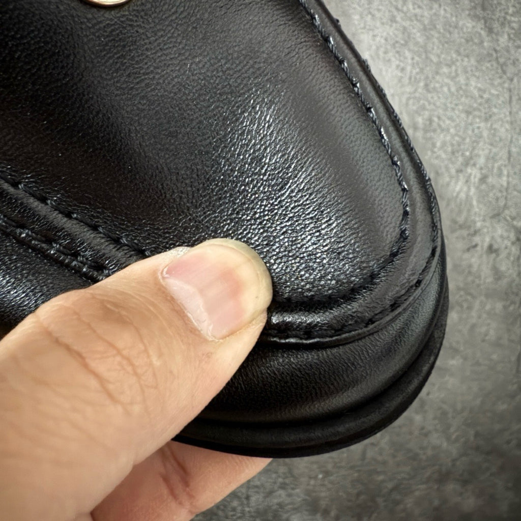 Chanel CC Logo Loafer In Leather