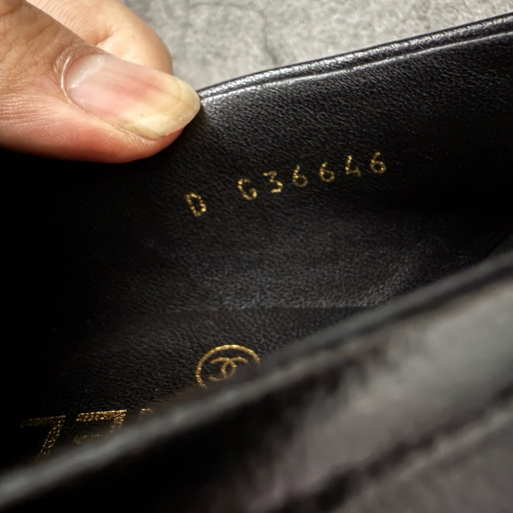 Chanel CC Logo Loafer In Leather