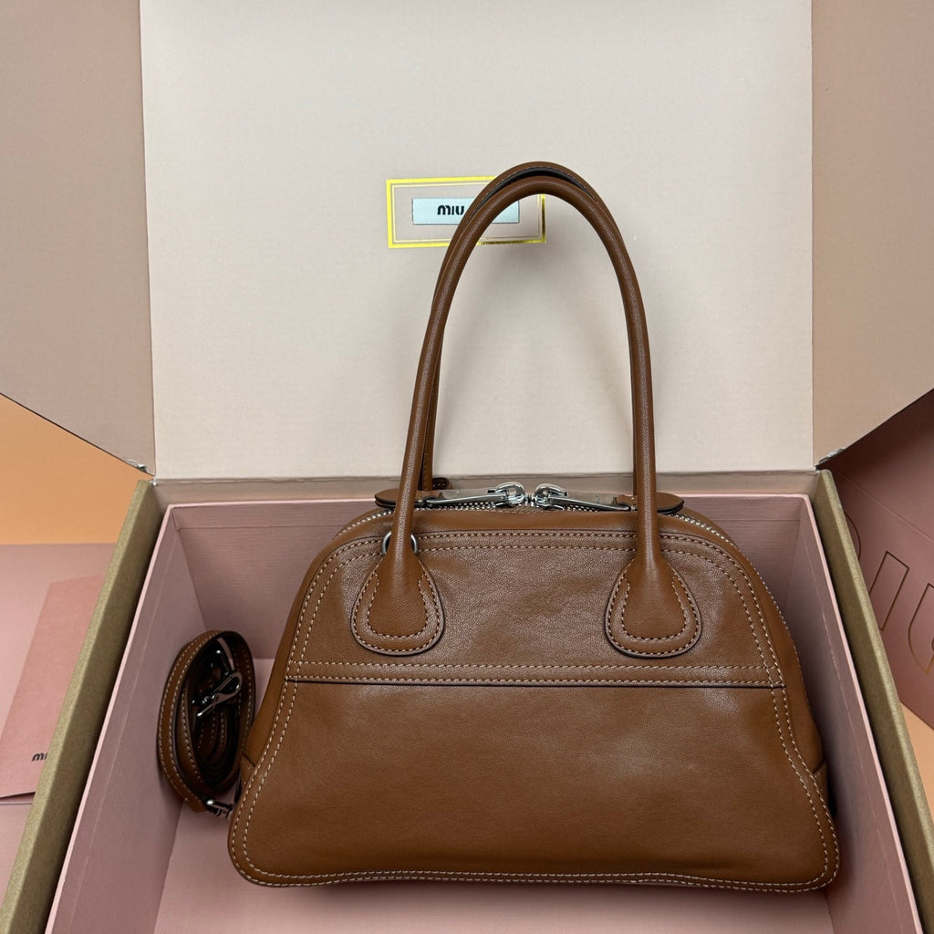 Miu Miu Small Vivant Nappa Leather Bag