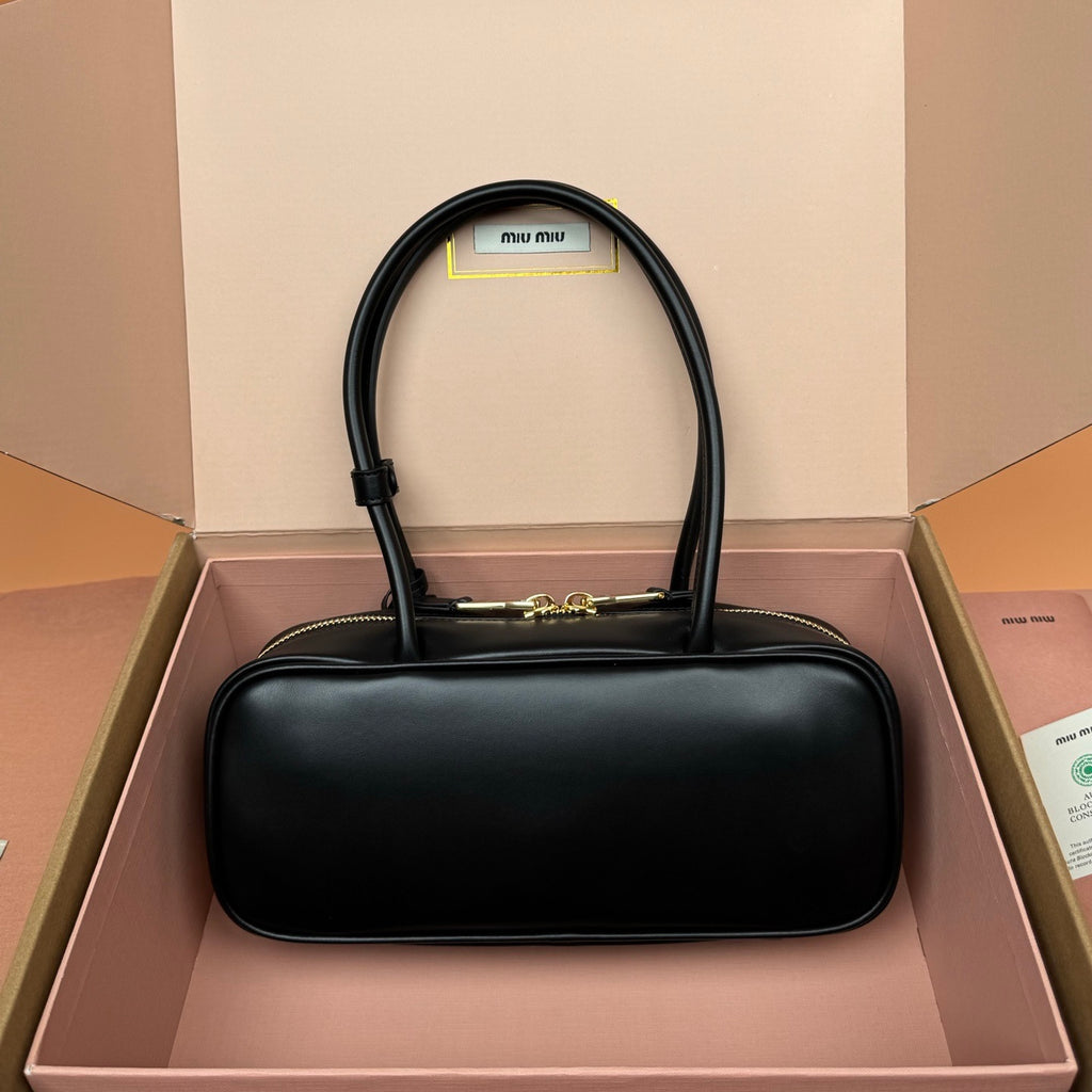 Miu Miu Small Beau Leather Bag