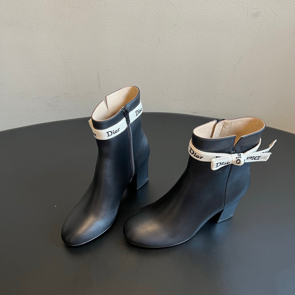 Dior J'Adior Heeled Ankle Boot in Lambskin KCT351LAB