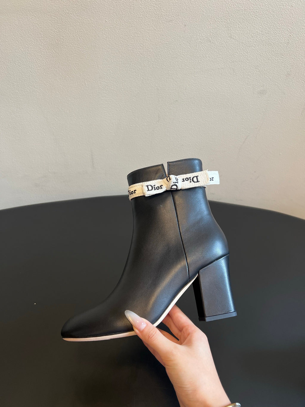 Dior J'Adior Heeled Ankle Boot in Lambskin KCT351LAB