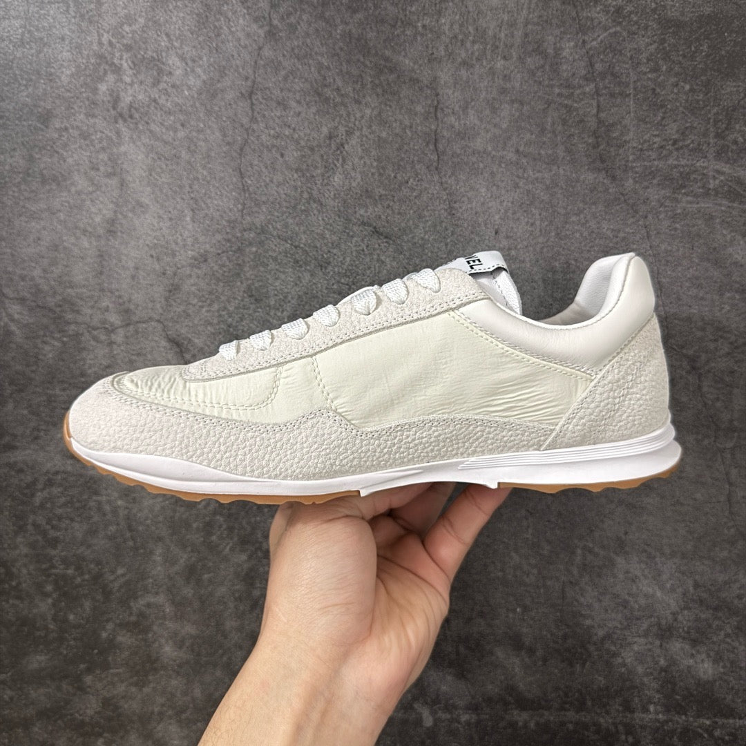 Chanel Trainer Sneakers in Fabric and Suede