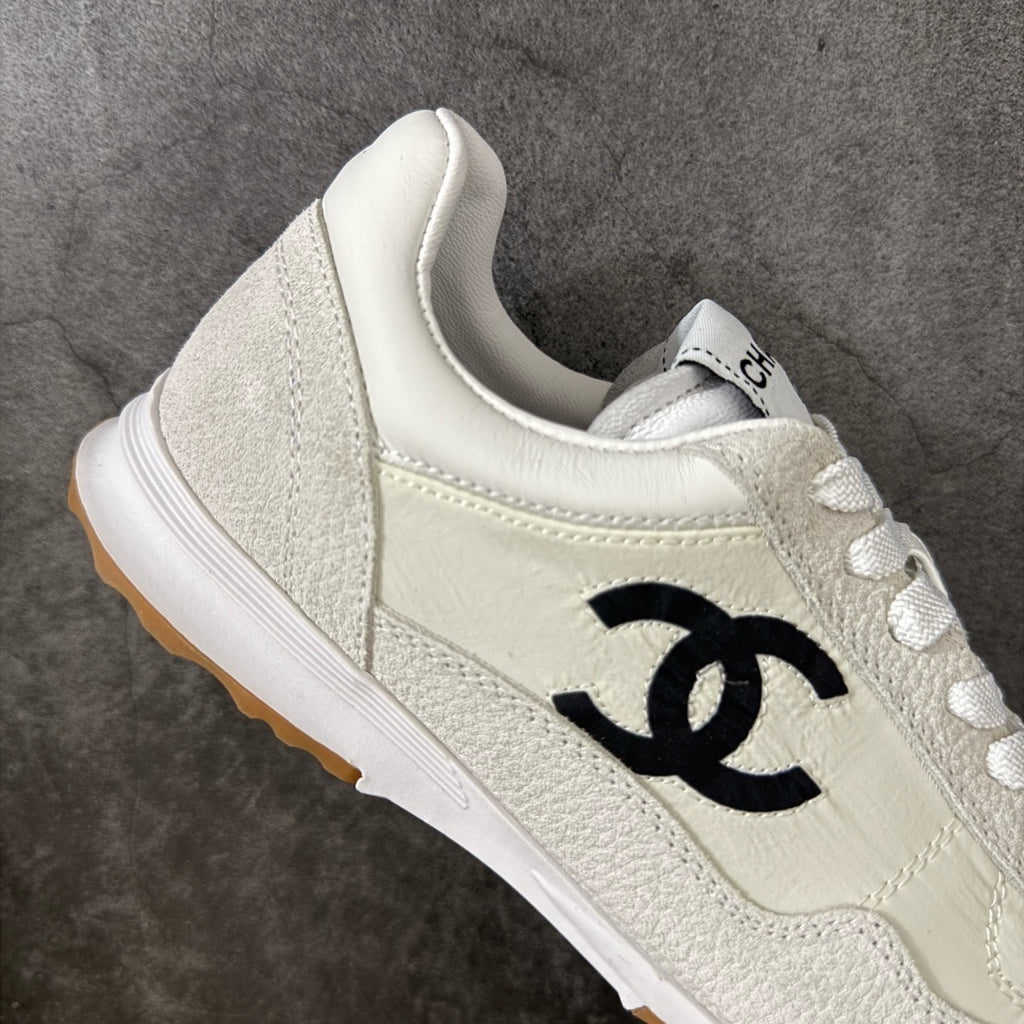 Chanel Trainer Sneakers in Fabric and Suede