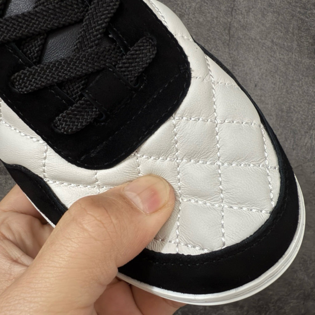 Chanel Trainer Sneakers in Calfskin and Goatskin