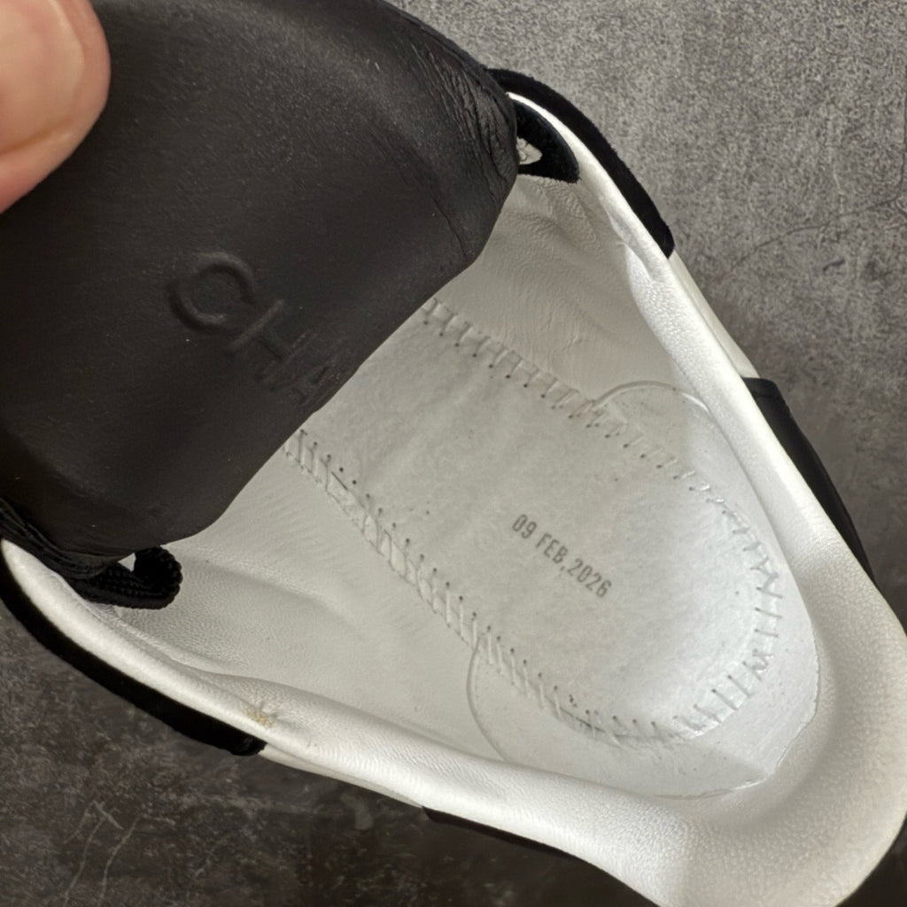 Chanel Trainer Sneakers in Calfskin and Goatskin