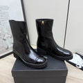 Chanel Mid-Calf Boots in Shiny Calfskin