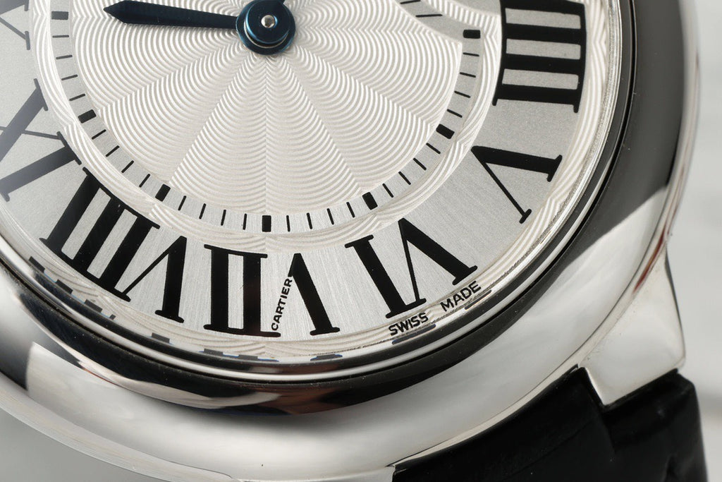 Cartier Ballon Bleu de Cartier 33mm Swiss Ronda Quartz Leather Strap