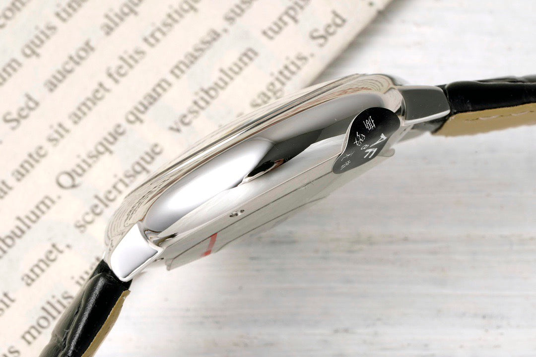 Cartier Ballon Bleu de Cartier 33mm Swiss Ronda Quartz Leather Strap
