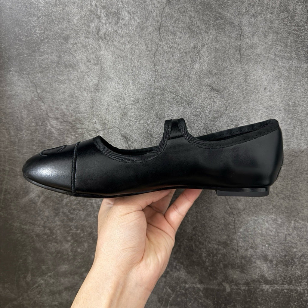 Chanel Mary Jane Flats in Lambskin