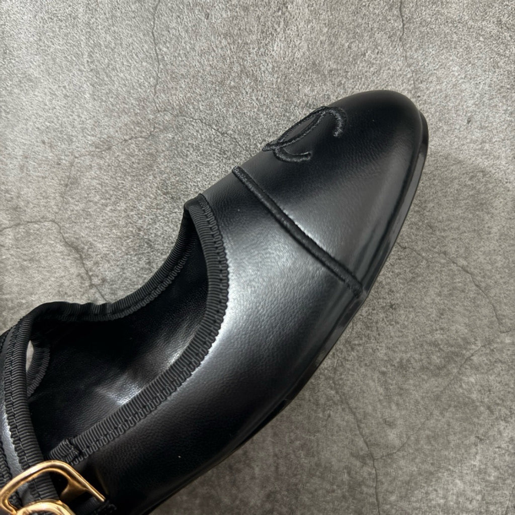 Chanel Mary Jane Flats in Lambskin