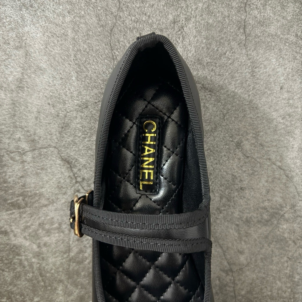 Chanel Mary Jane Flats in Lambskin
