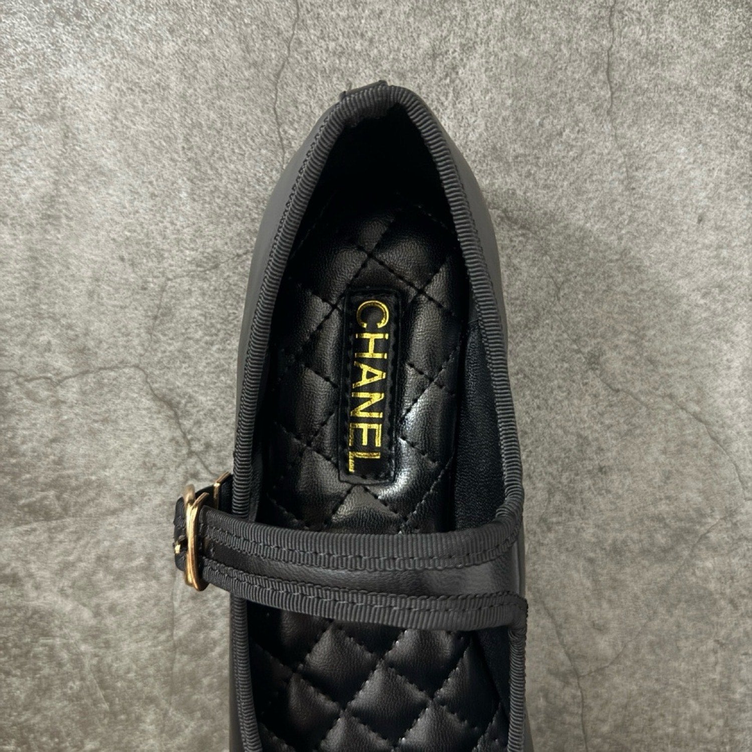 Chanel Mary Jane Flats in Lambskin