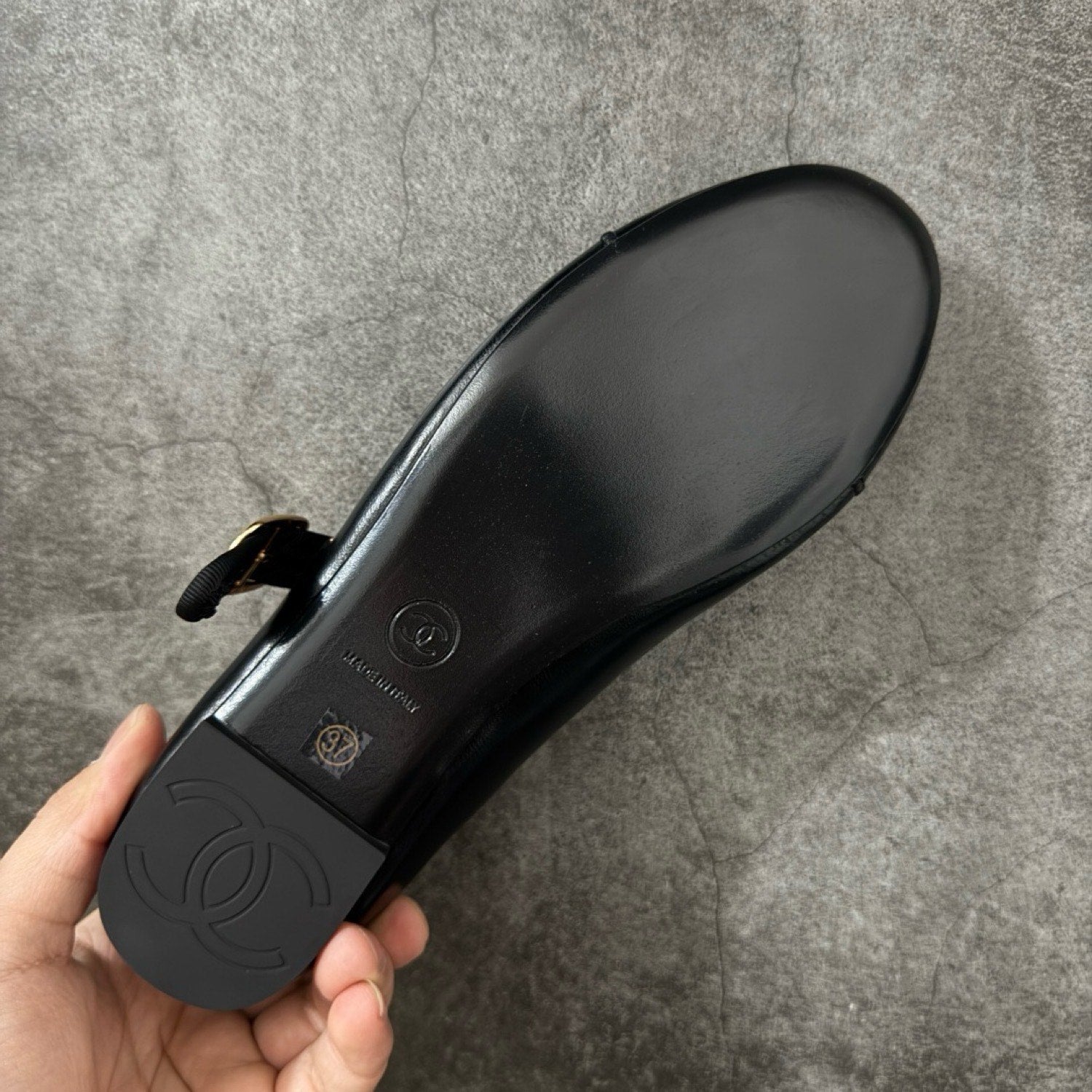 Chanel Mary Jane Flats in Lambskin