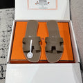 Hermes Oran Sandals in Epsom Calfskin
