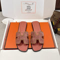 Hermes Oran Sandals in Suede