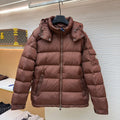 Moncler Maya Hooded Short Down Jacket in Matte Nylon
