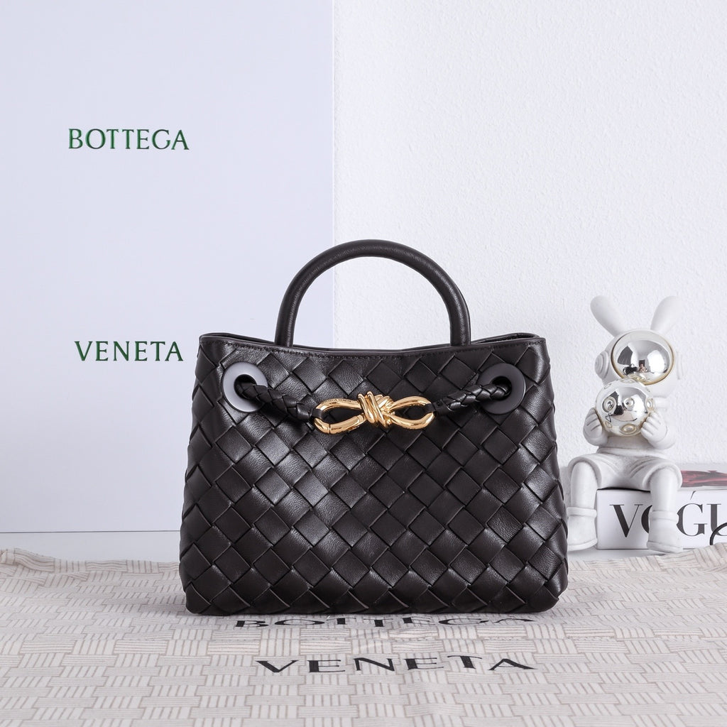 Bottega Veneta Mini Andiamo In Supple Intrecciato Leather