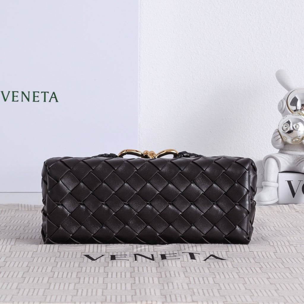 Bottega Veneta Mini Andiamo In Supple Intrecciato Leather