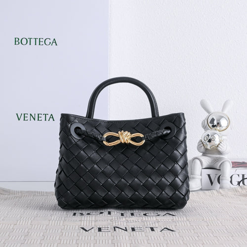 Bottega Veneta Mini Andiamo In Supple Intrecciato Leather