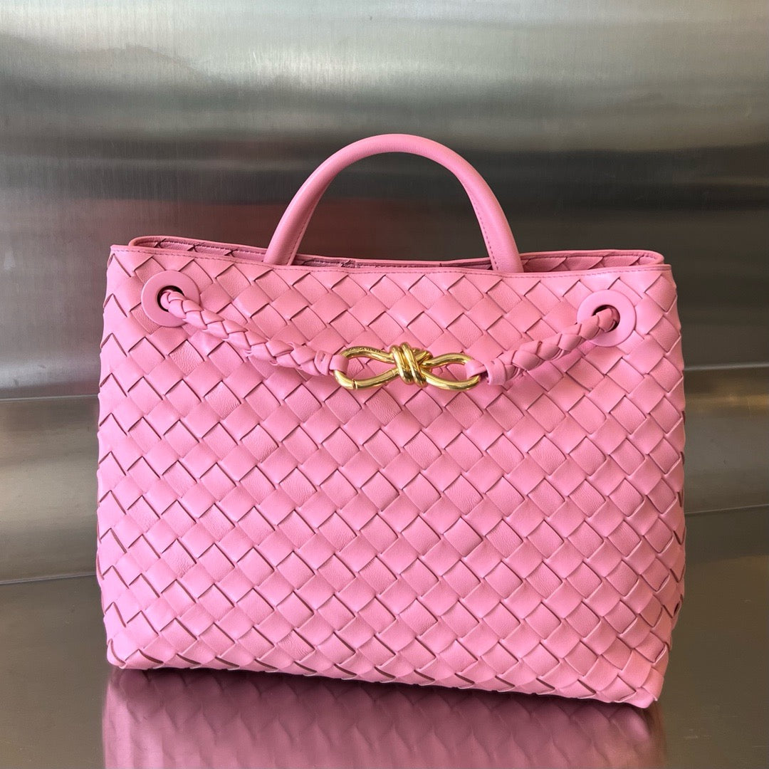 Bottega Veneta Andiamo In Supple Intrecciato Leather