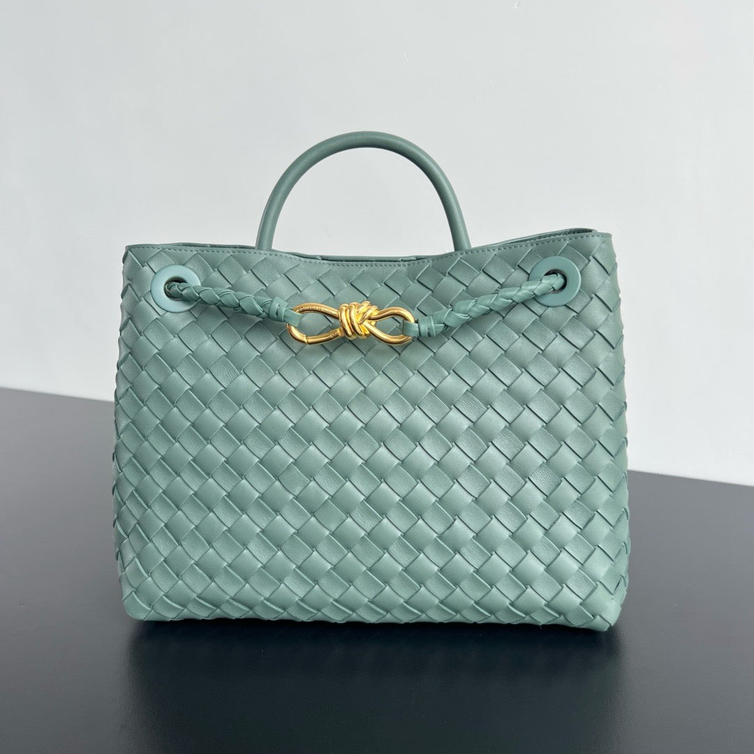 Bottega Veneta Andiamo In Supple Intrecciato Leather